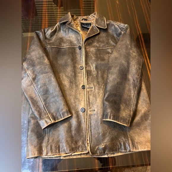 Vintage Wilson’s men’s leather coat - Picture 1 of 7